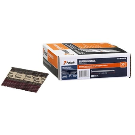 Paslode 650836 2500 Count Framing Nail - 3 X 0.120 In.